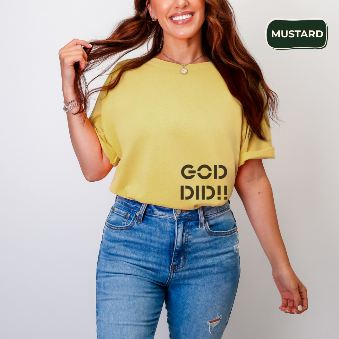 God Did t-shirt Kavorella