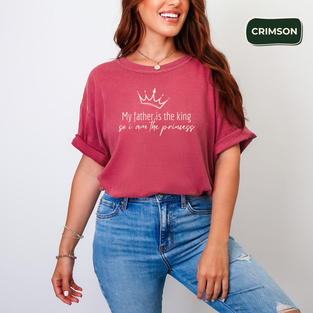 I am a princess t-shirt Printify