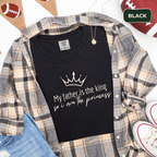 I am a princess t-shirt Printify