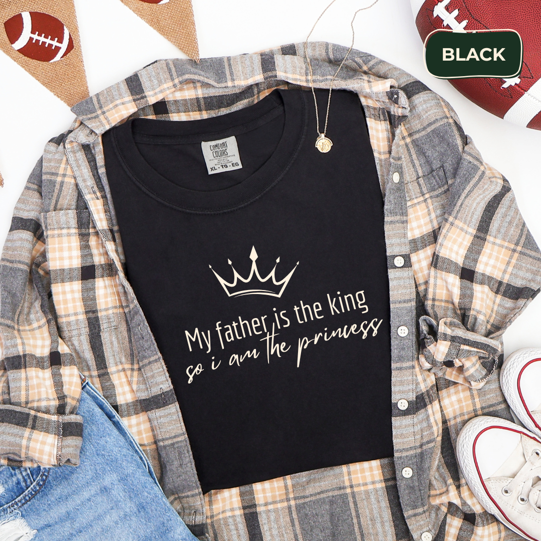 I am a princess t-shirt Printify