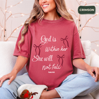 God is within her t-shirt Kavorella