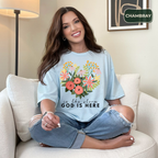 God is here t-shirt Kavorella