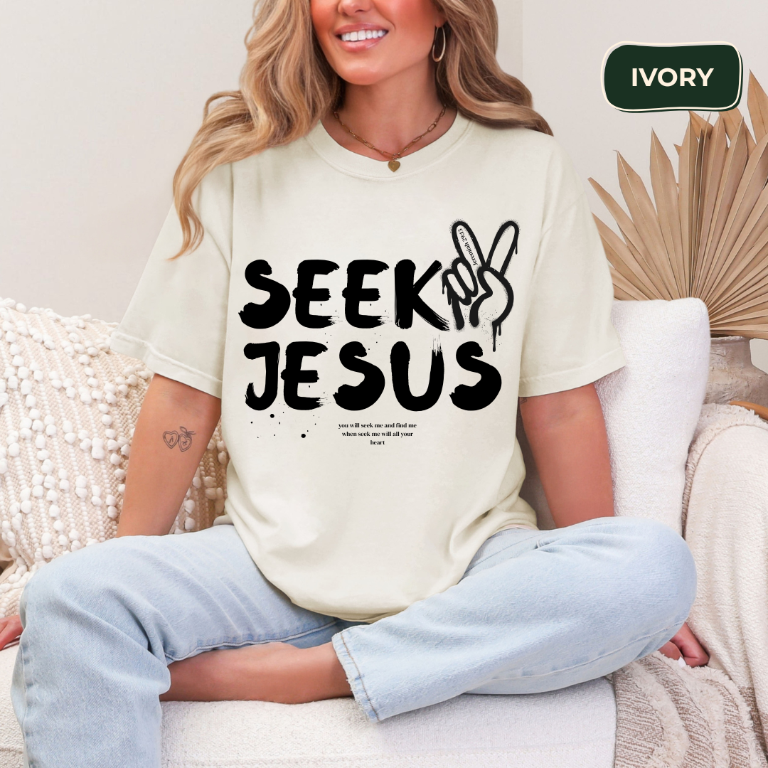 Seek jesus t-shirt Kavorella