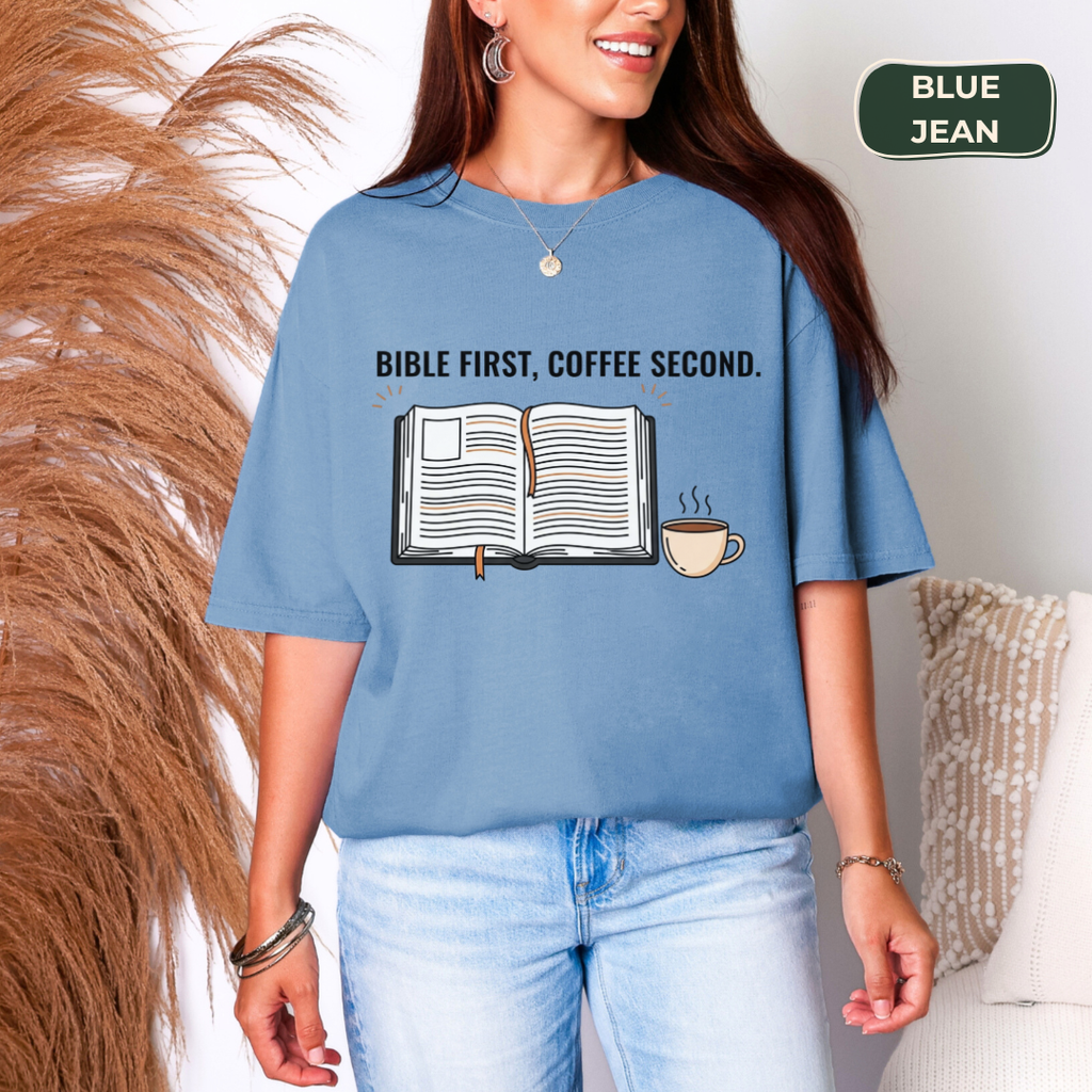 Bible first T-shirt