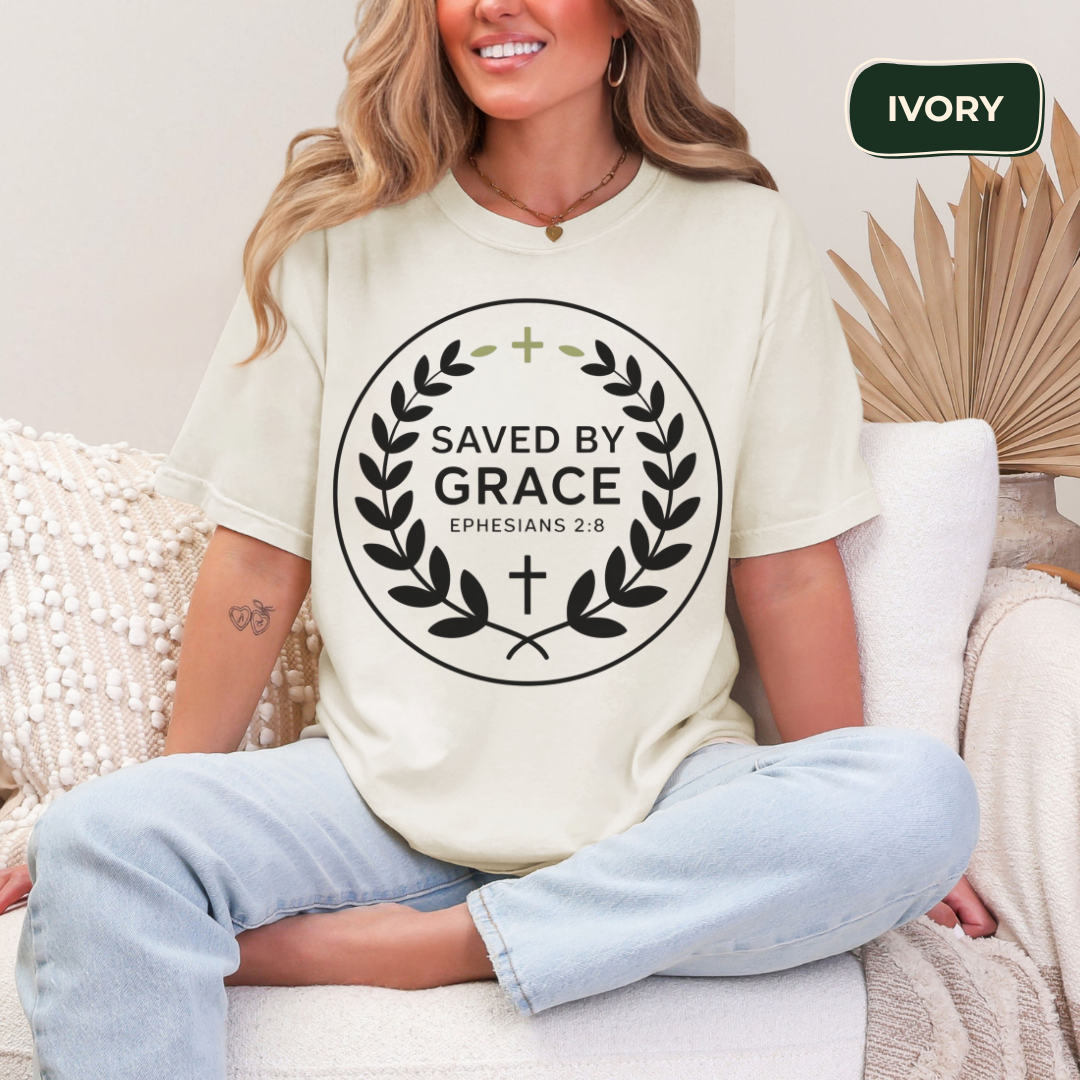 Saved by grace T-shirt