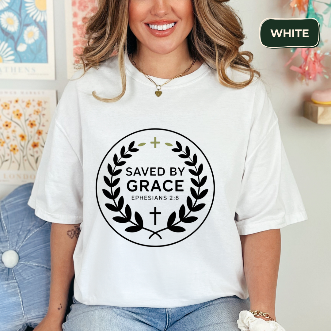 Saved by grace T-shirt