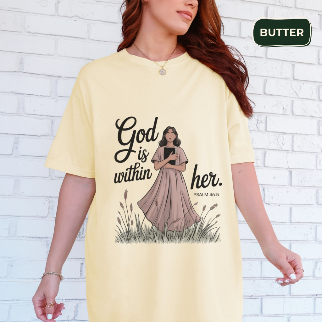 God is within her #3 t-shirt