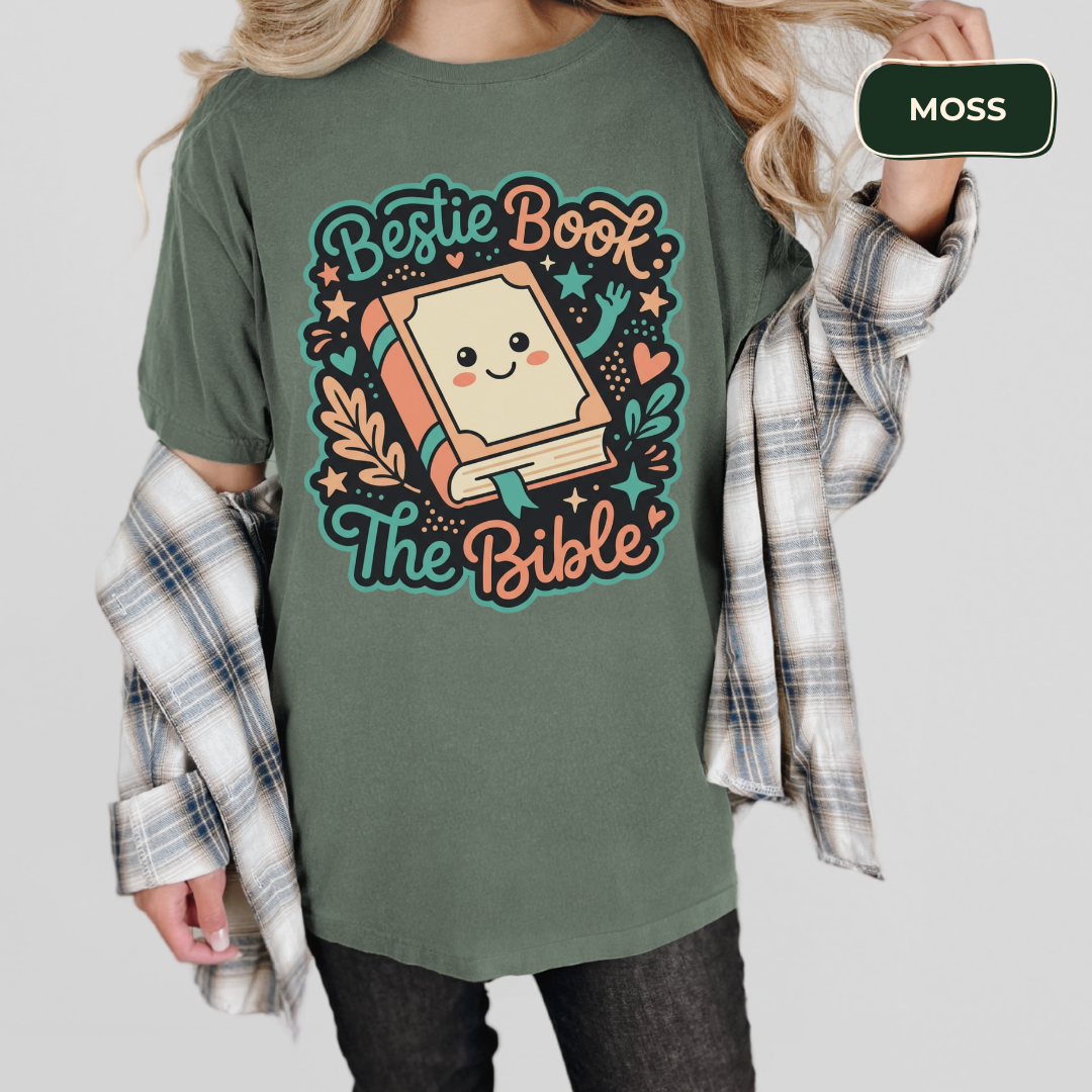 Bestie Book , the Bible T-shirt