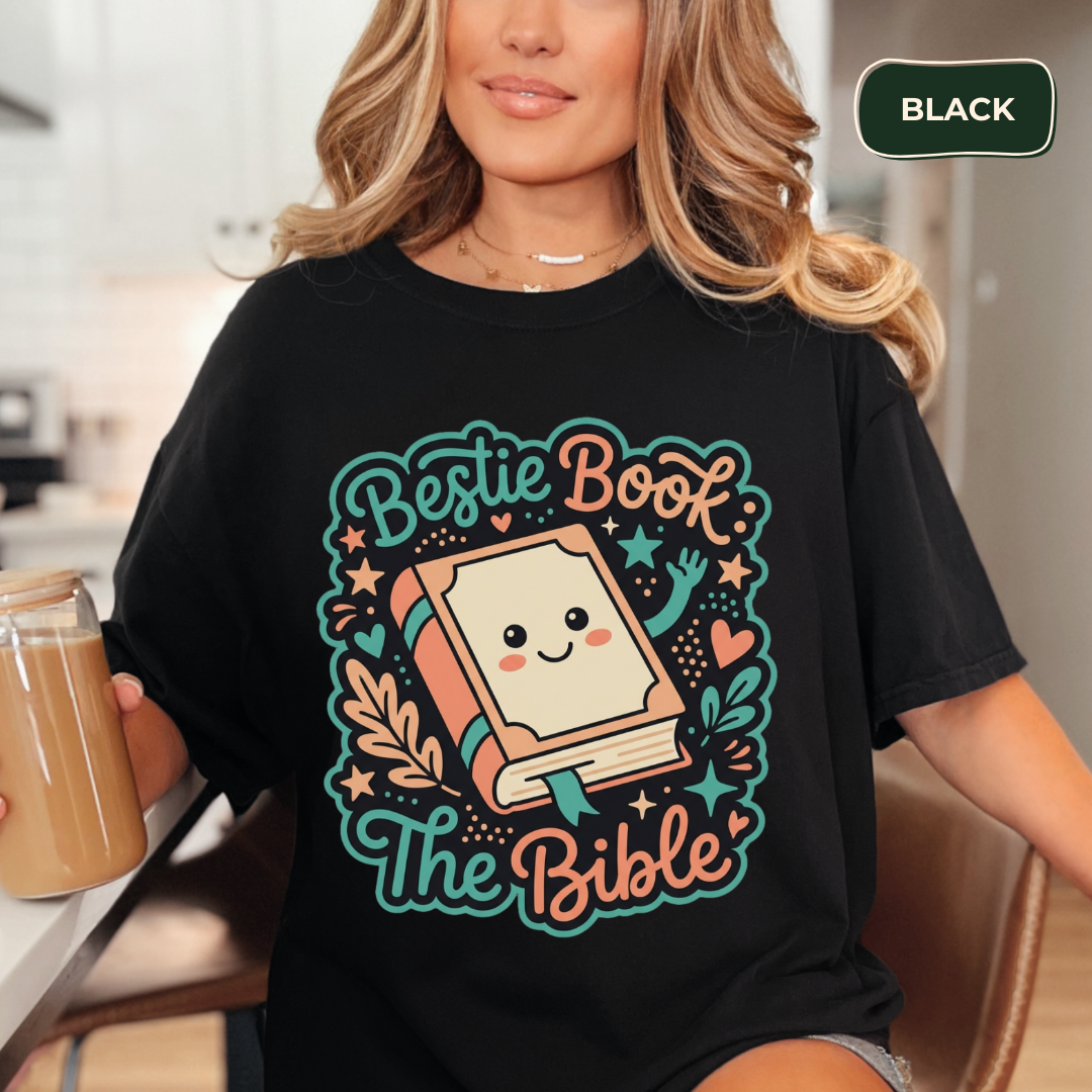 Bestie Book , the Bible T-shirt