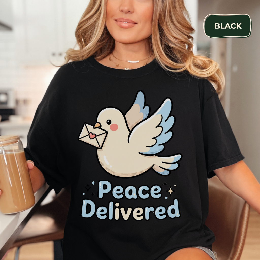 Peace delivered T-shirt