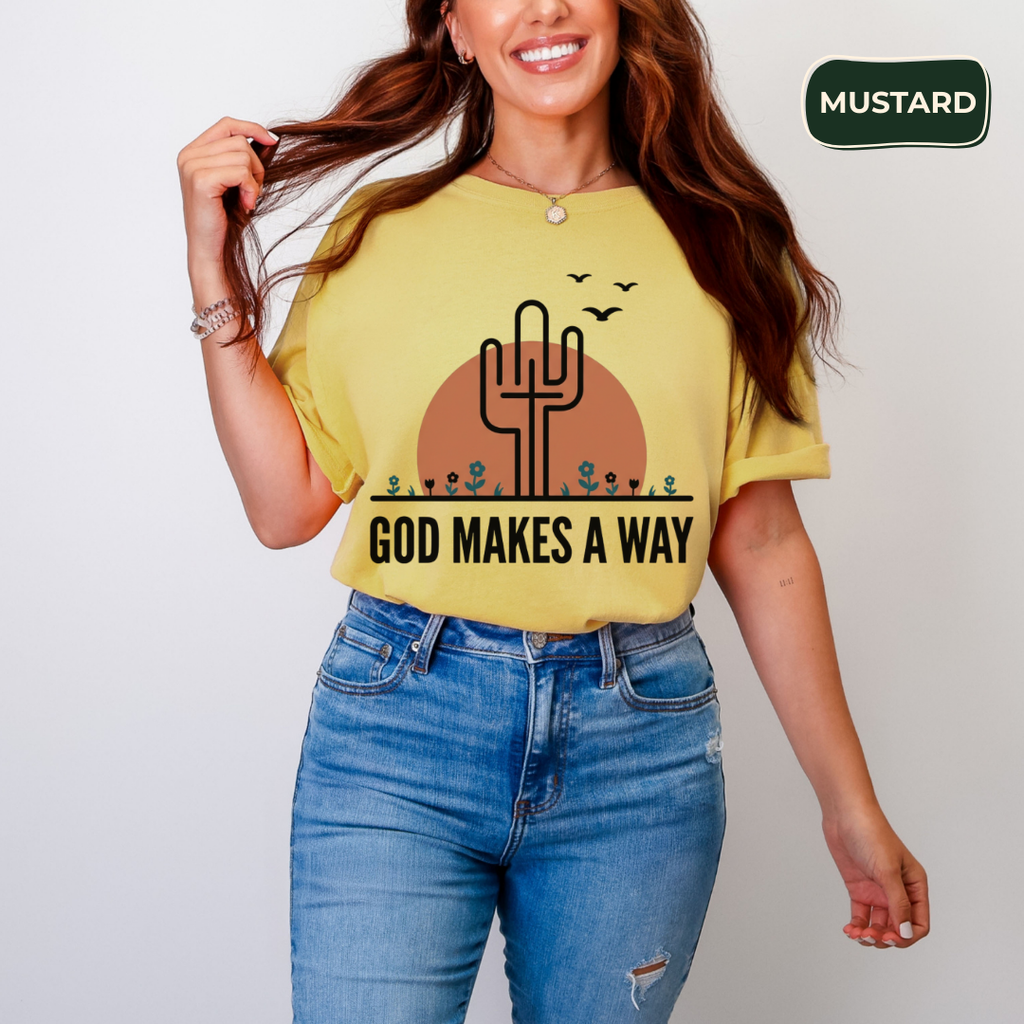 God makes a way t-shirt