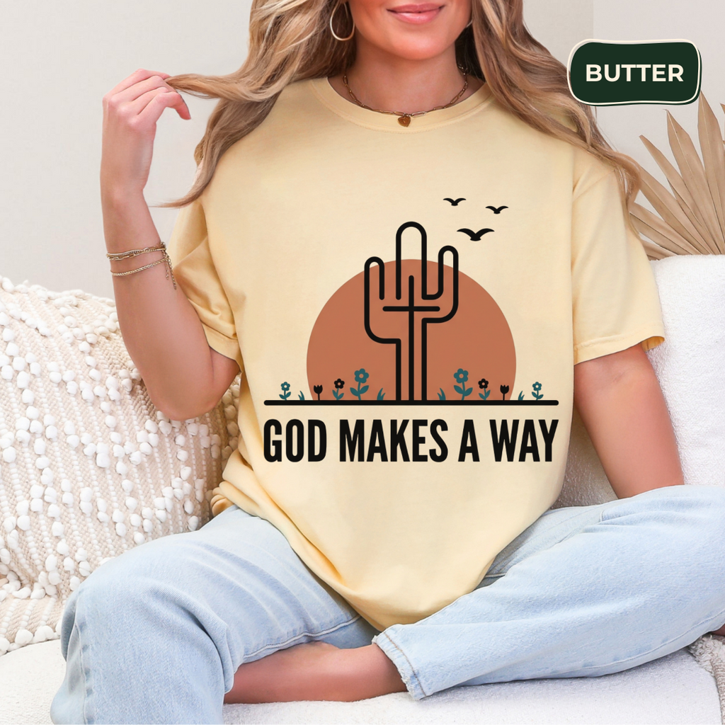 God makes a way t-shirt