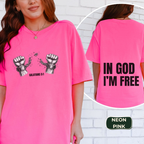 In God I'm free T-shirt