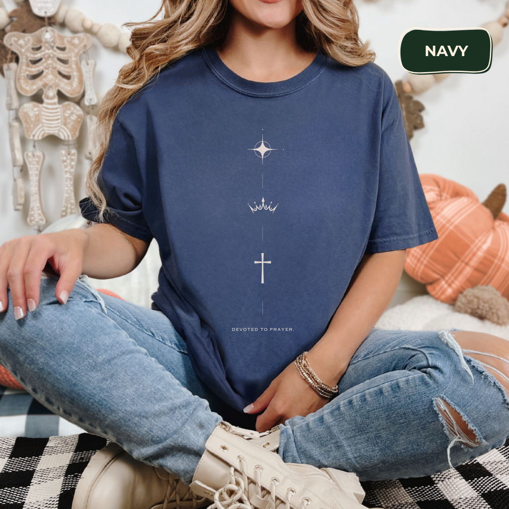 Devoted to prayer T-shirt