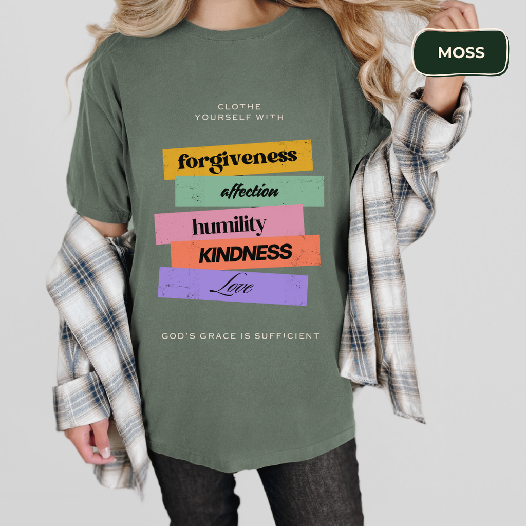 Clothe yourself with God's grace t-shirt