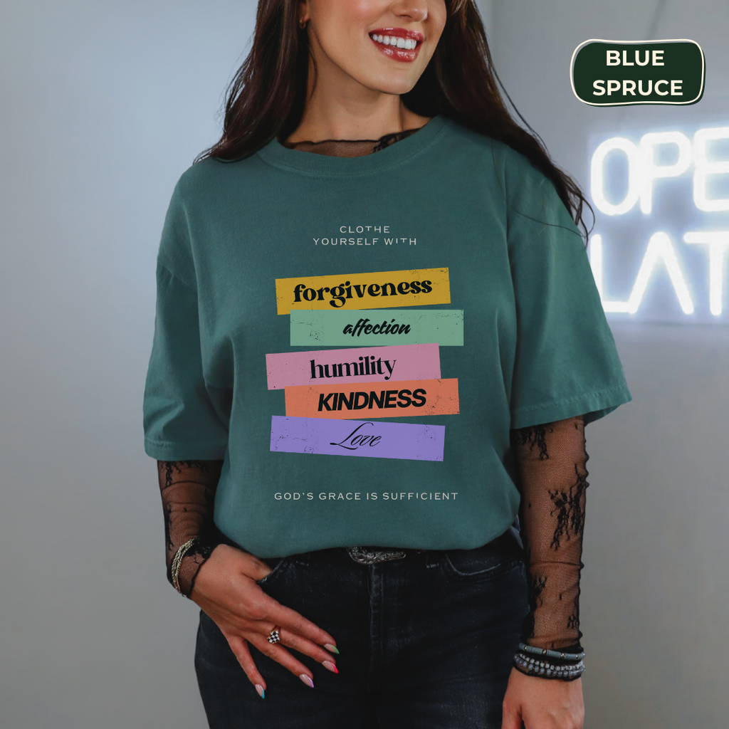 Clothe yourself with God's grace t-shirt
