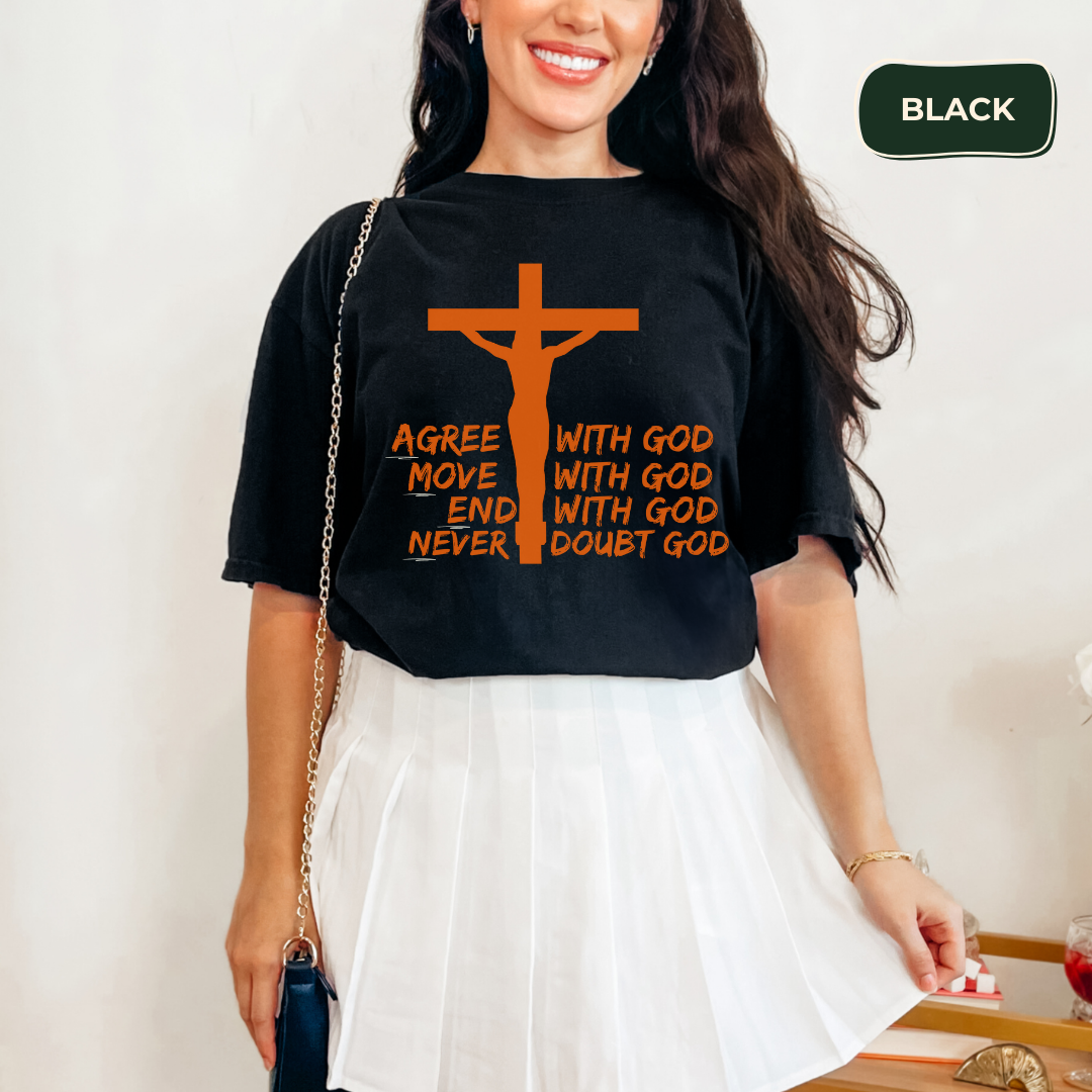 with God t-shirt