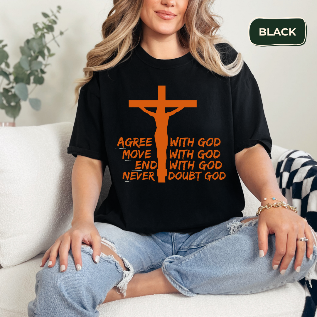 with God t-shirt