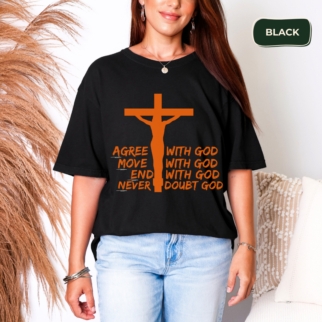with God t-shirt