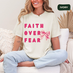 Faith over fear t-shirt Kavorella